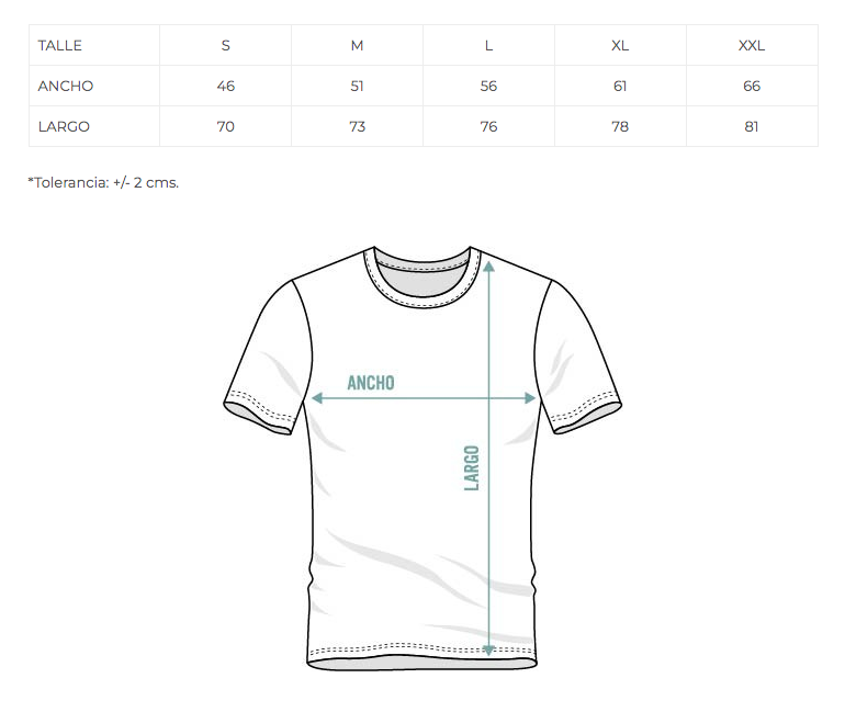 Remera a la base UNISEX- 170gr