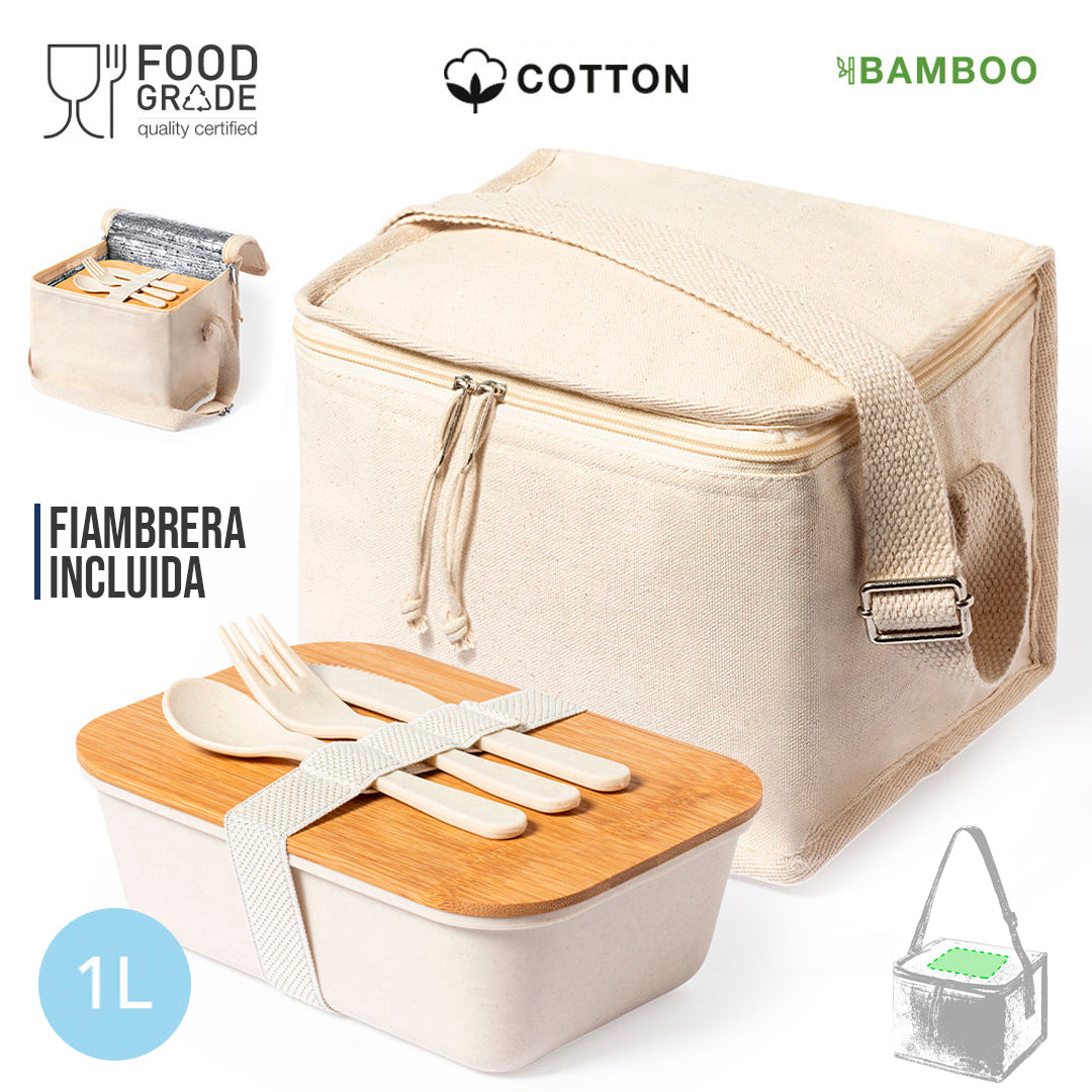 Lunchera Ecologica con Cooler