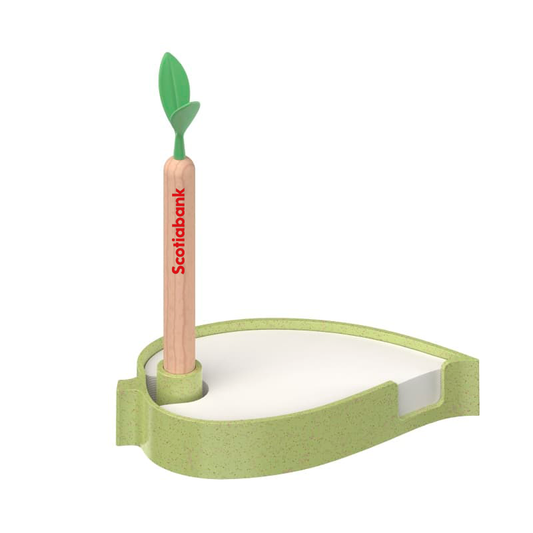 Porta Notas Ecológico con lapicera