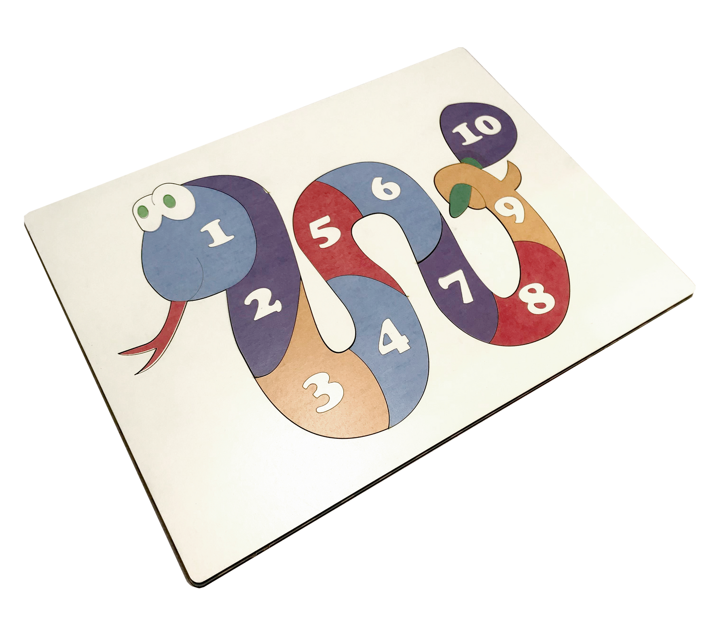 Juego Didactico- Serpiente números con logo personalizado