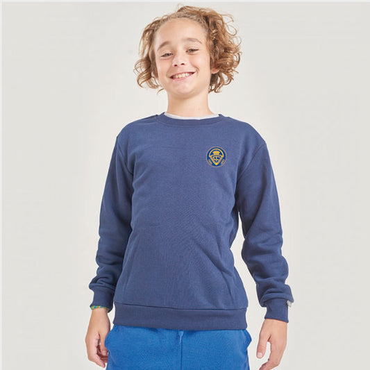 Buzo Felpa Escolar con logo