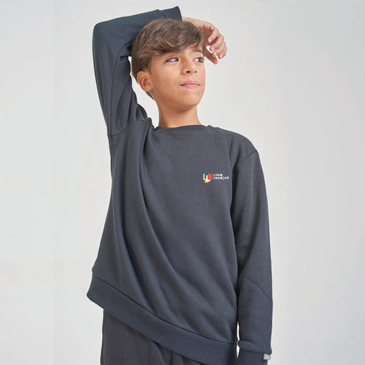 Buzo Felpa Escolar con logo