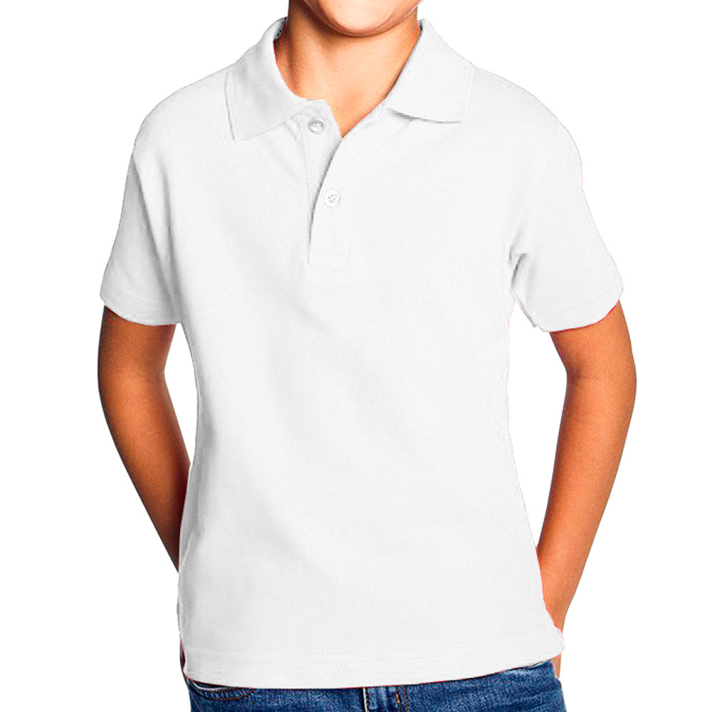 Remera polo Escolar con logo