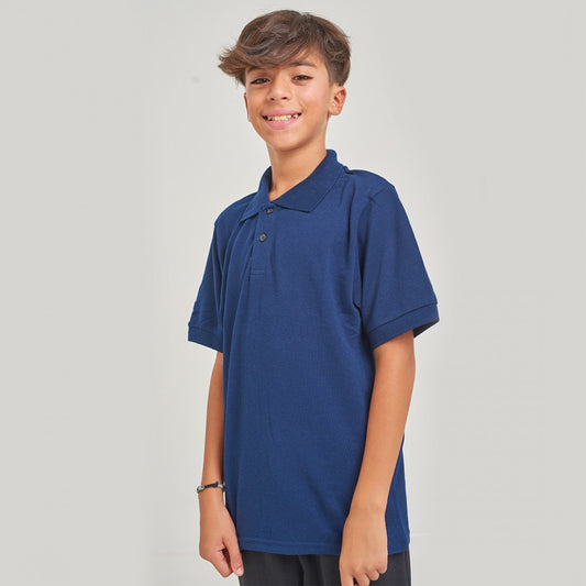 Remera polo Escolar con logo
