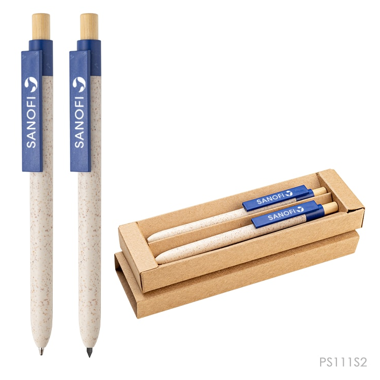 Set Lapicera y Lapiz de larga duración Eco