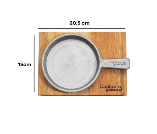 Tabla con Provoletera en Aluminio Reciclado