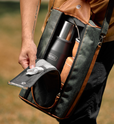 Bolso Matero Oslo cordura y eco cuero