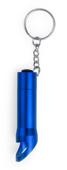 Llavero destapador con linterna