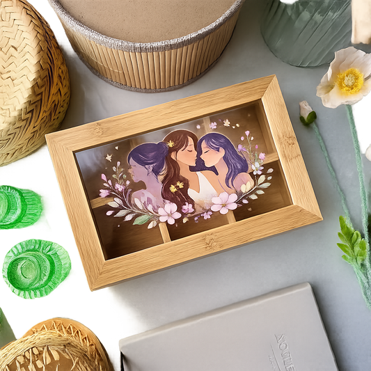 Caja para Te de 6 divisiones