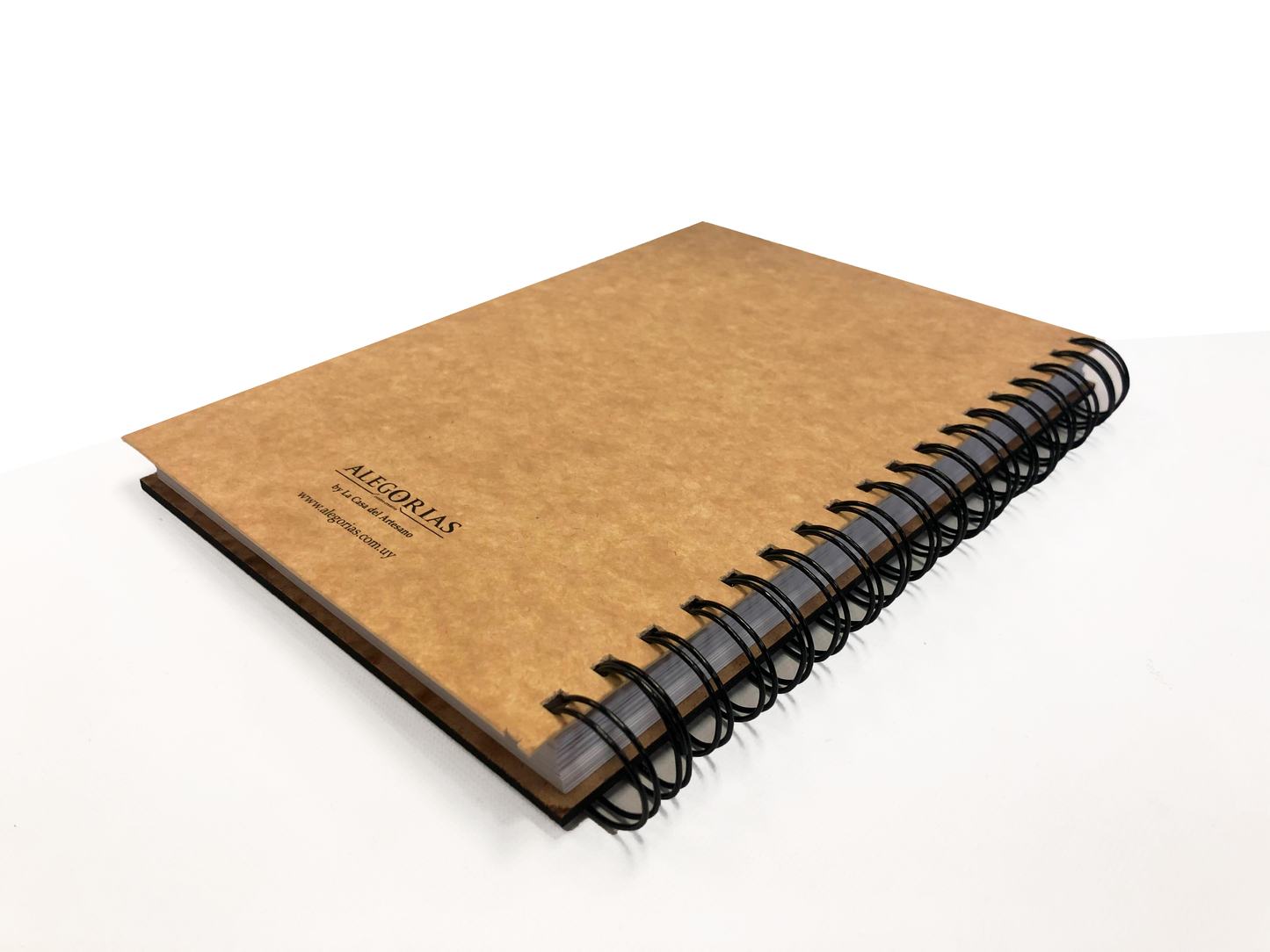 Cuaderno personalizado. Contratapa de cartón ecológico