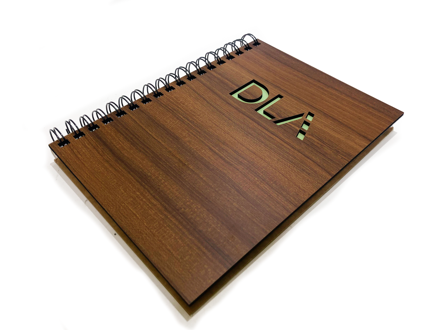 Cuaderno personalizado. Contratapa de cartón ecológico