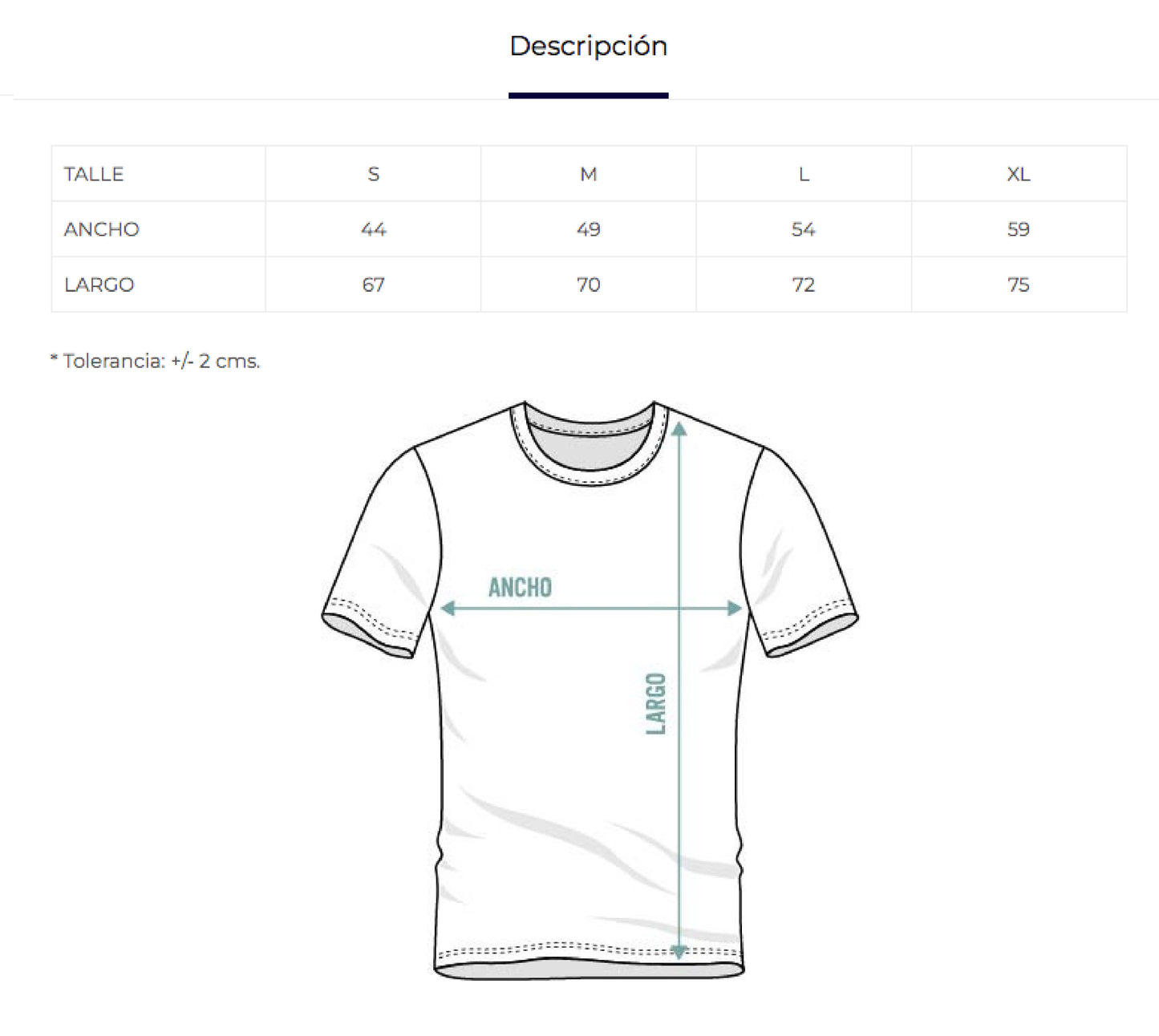 Remera tipo Polo DAMA