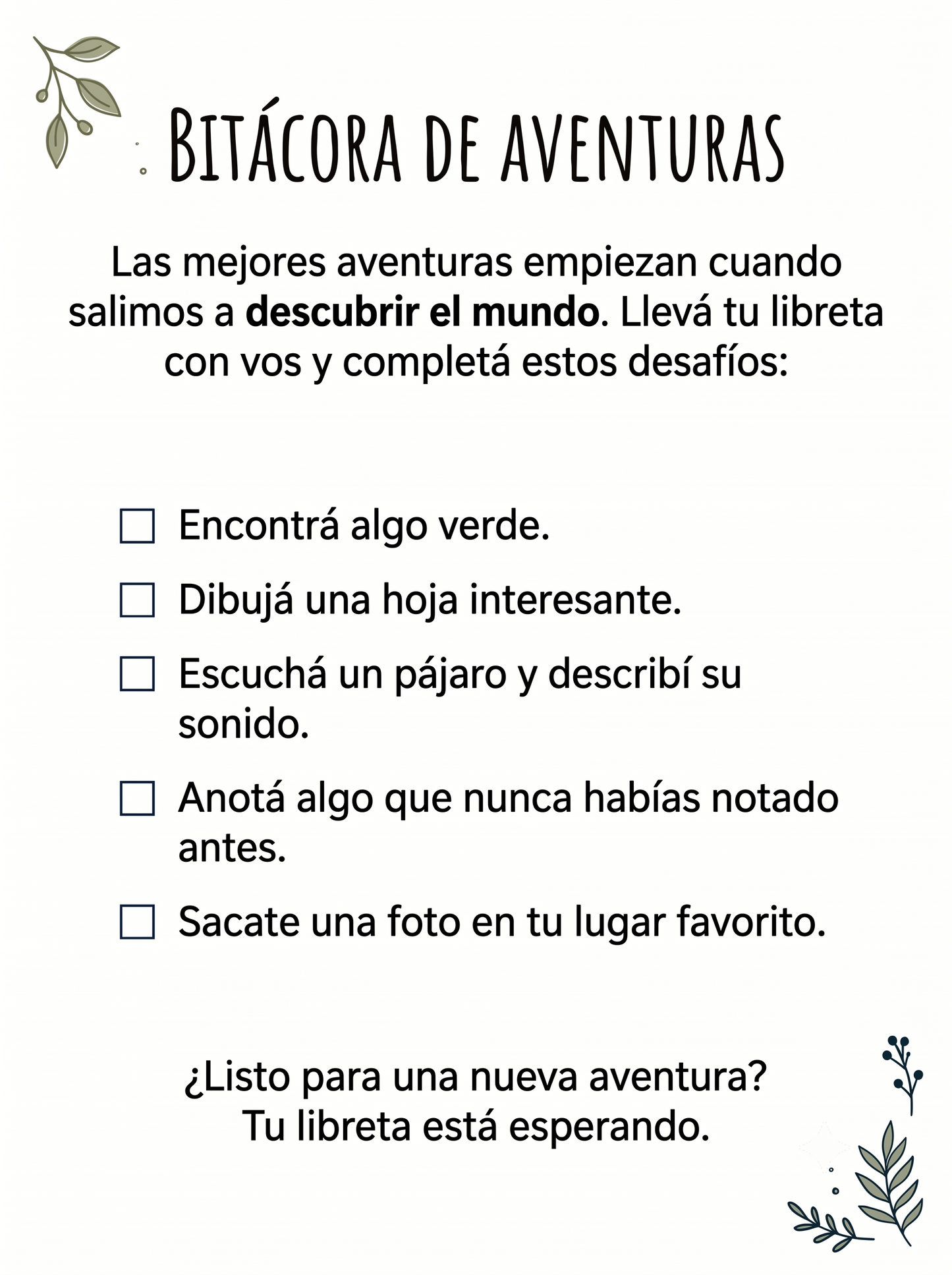 Kit Aventura al Aire Libre