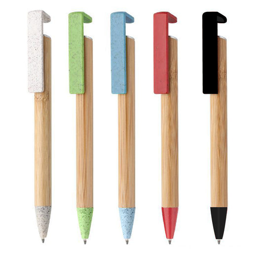 Lapiceras con soporte para celulares. Para regalos empresariales se puede personalizar con un logo