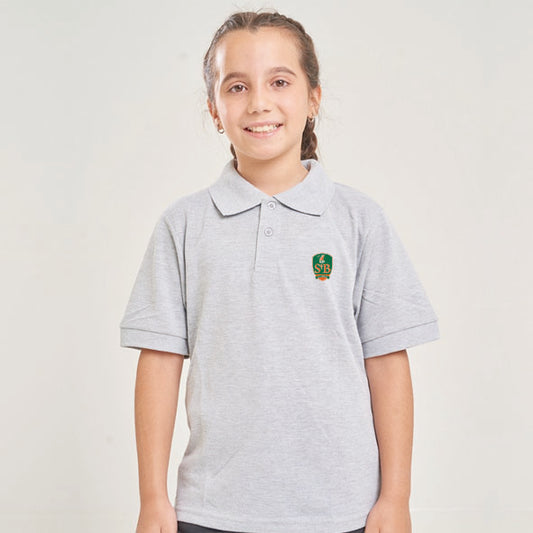 Remera polo Escolar con logo