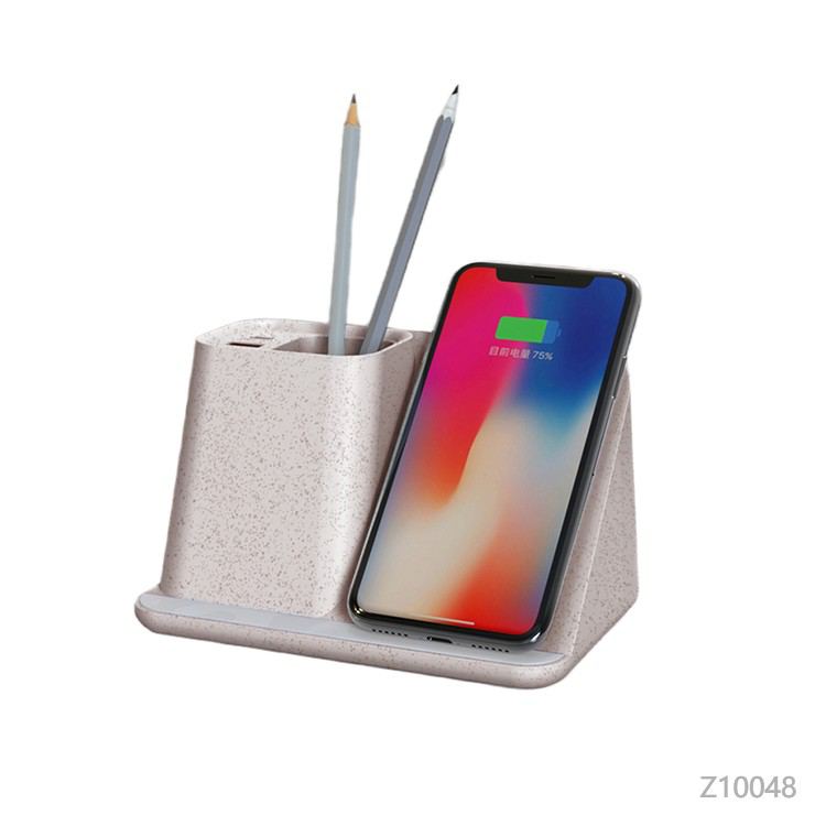 Organizador de escritorio con cargador