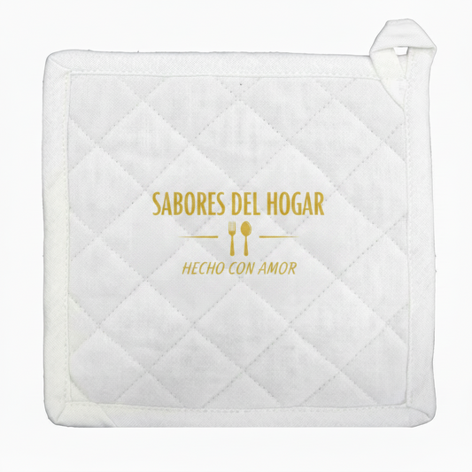 Agarradera de algodón. Logo personalizado, regalo empresarial.