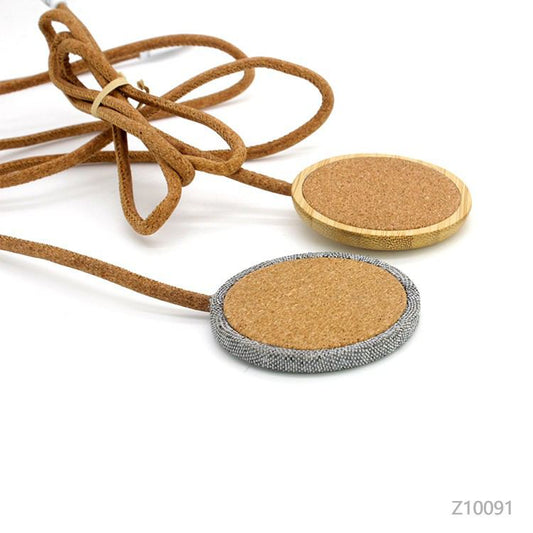 Cargador Inalámbrico Álamos de bambú. Logo personalizado, regalo empresarial.