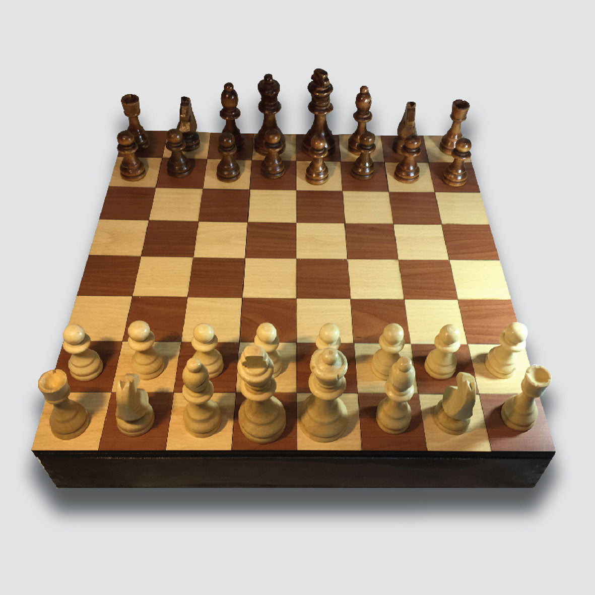 Juego de Ajedrez chico con caja