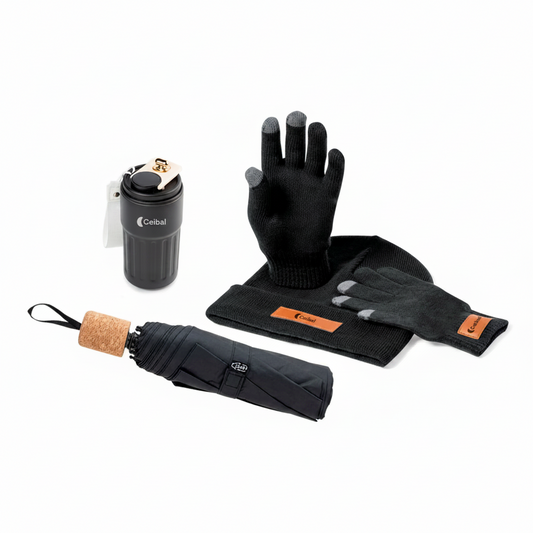 Kit Warm. Logo personalizado, regalo corporativo.