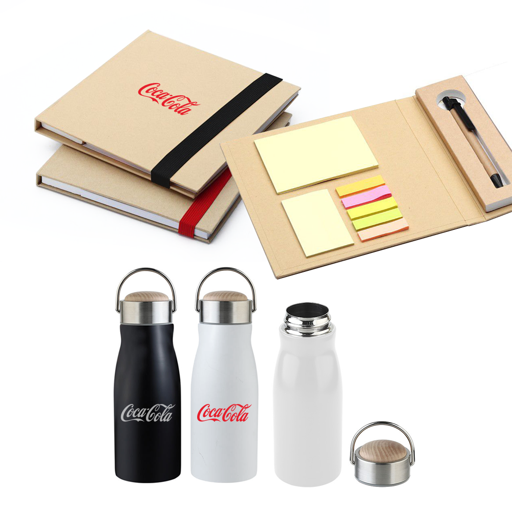 Kit Botella y Block post it