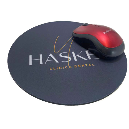 Mousepad. Para regalos empresariales se puede personalizar con un logo.