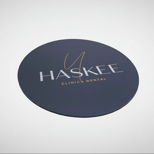 Mousepad. Para regalos empresariales se puede personalizar con un logo.