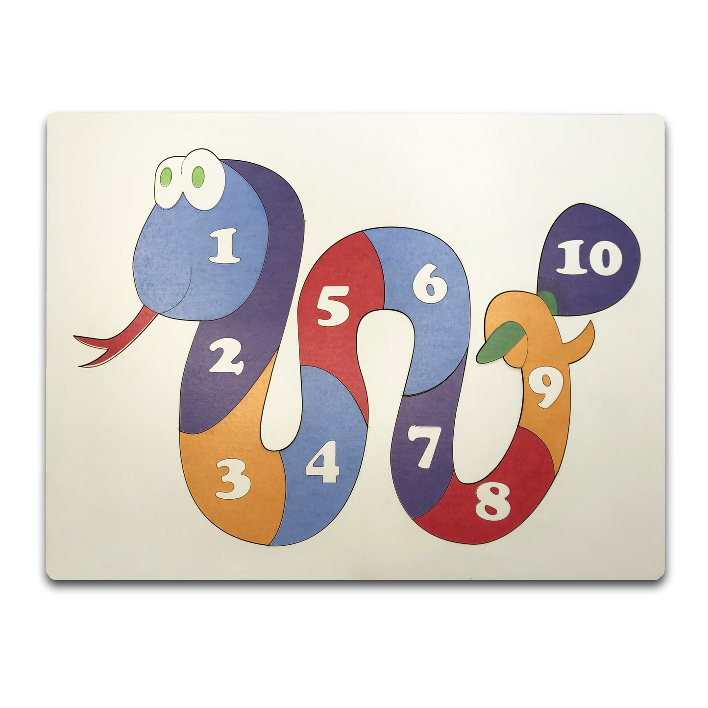 Juego Didactico- Serpiente números con logo personalizado