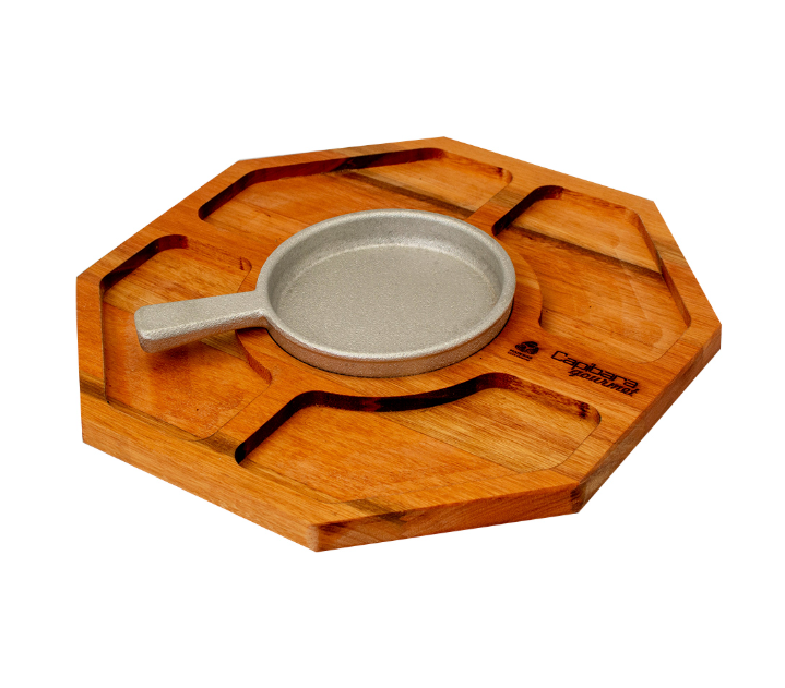 Tabla Dionisio de aluminio reciclado. Logo personalizado, regalo empresarial.