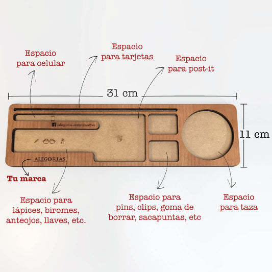 Organizador de escritorio