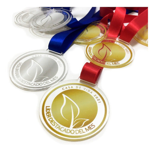 Medallas en acrilico