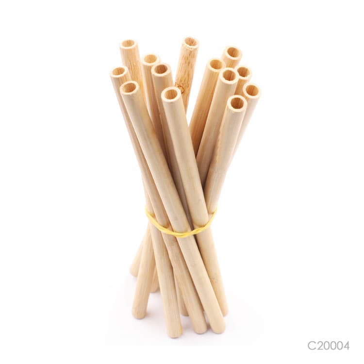 Set Sorbito Ecologico Bambú con estuche y limpiador