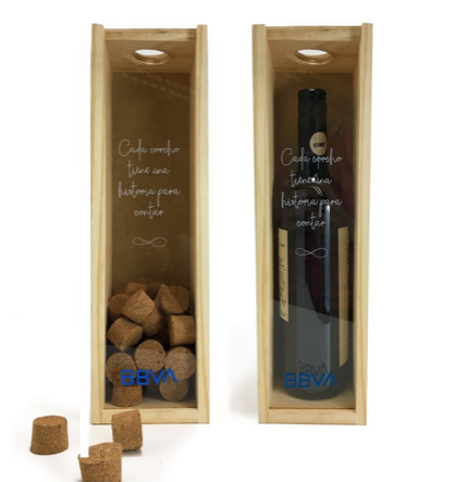 Corchera - Estuche para botella de Vino