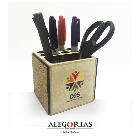 Cubo Lapicero Multiuso