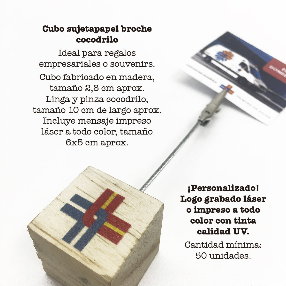 Cubo sujeta papel