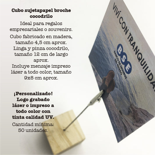 Cubo sujeta papel