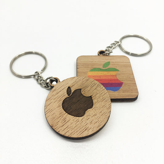 Llavero de madera personalizado