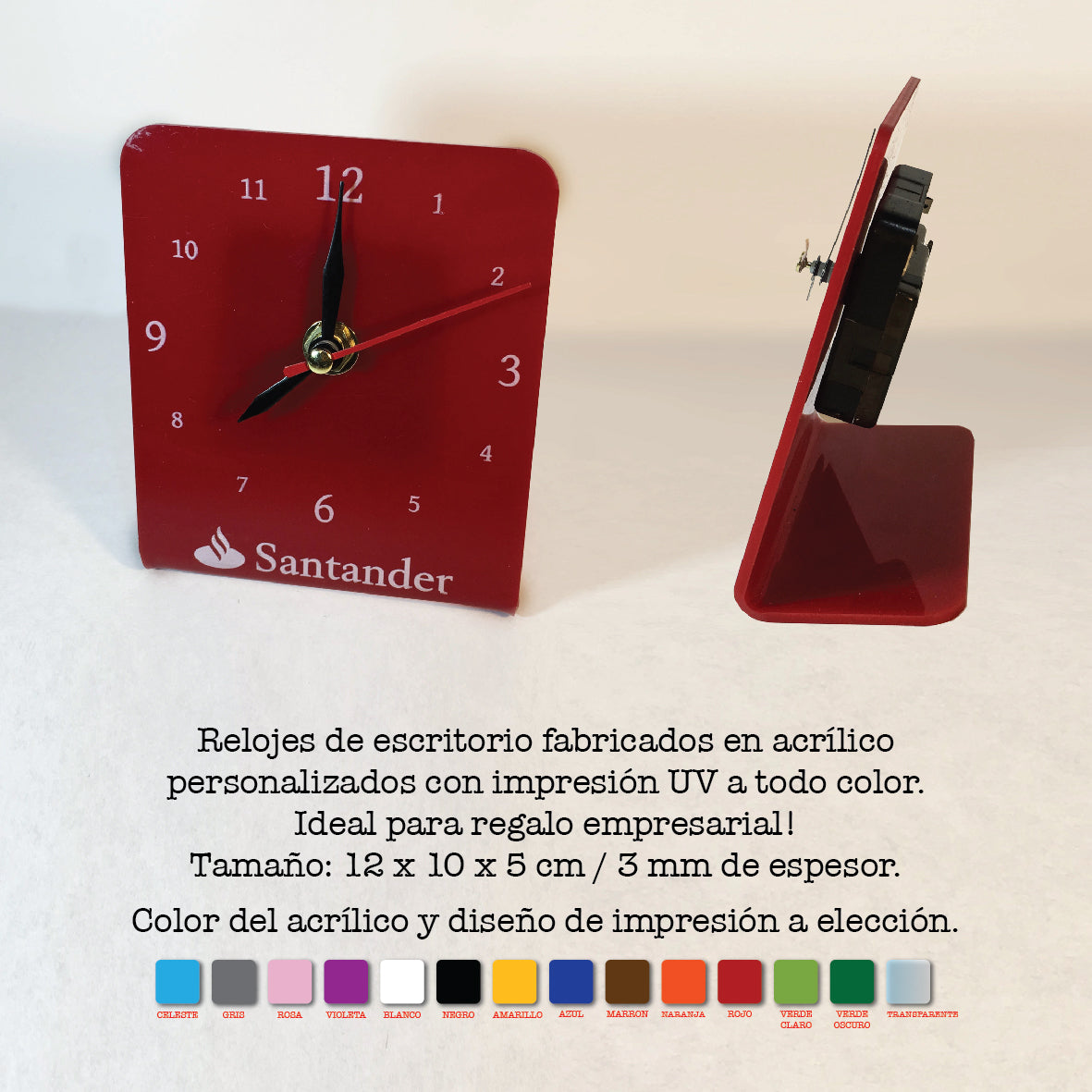 Reloj de escritorio
