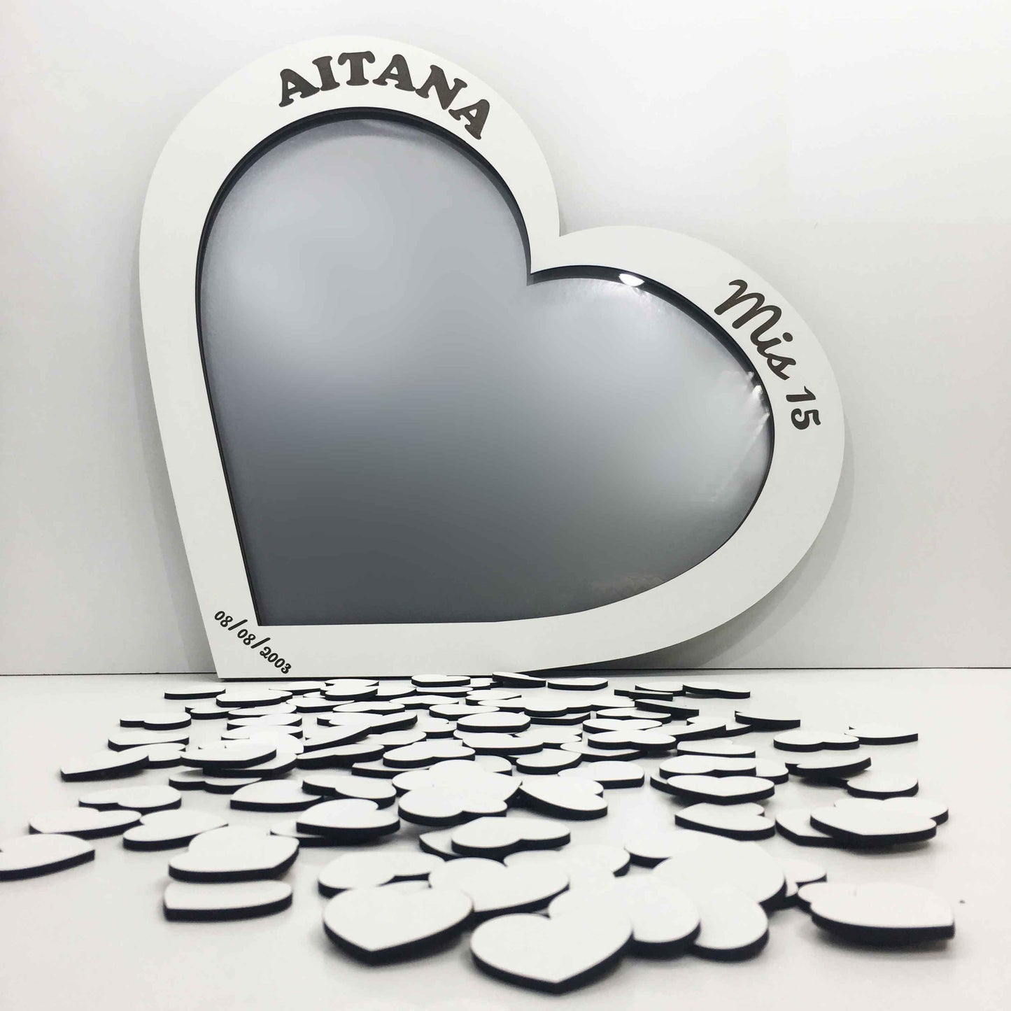 Porta firmas Corazón