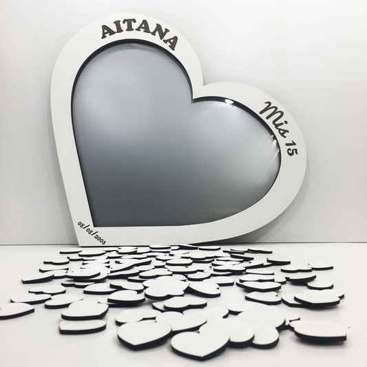 Porta firmas Corazón