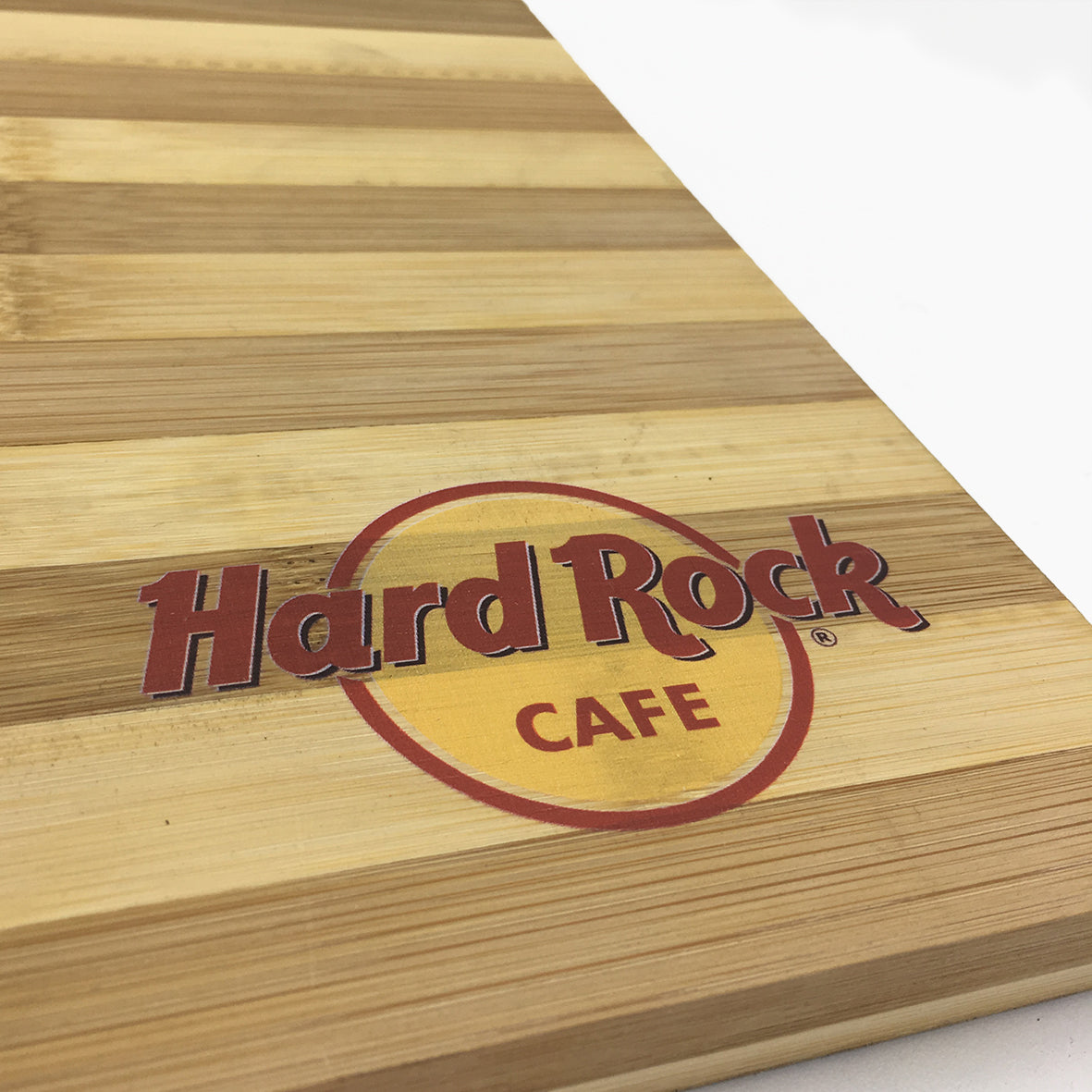 Tabla de madera personalizada con logo