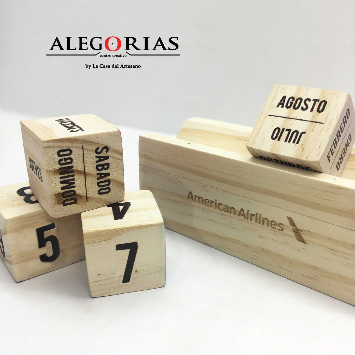 Calendario Perpetuo - Madera Grabada