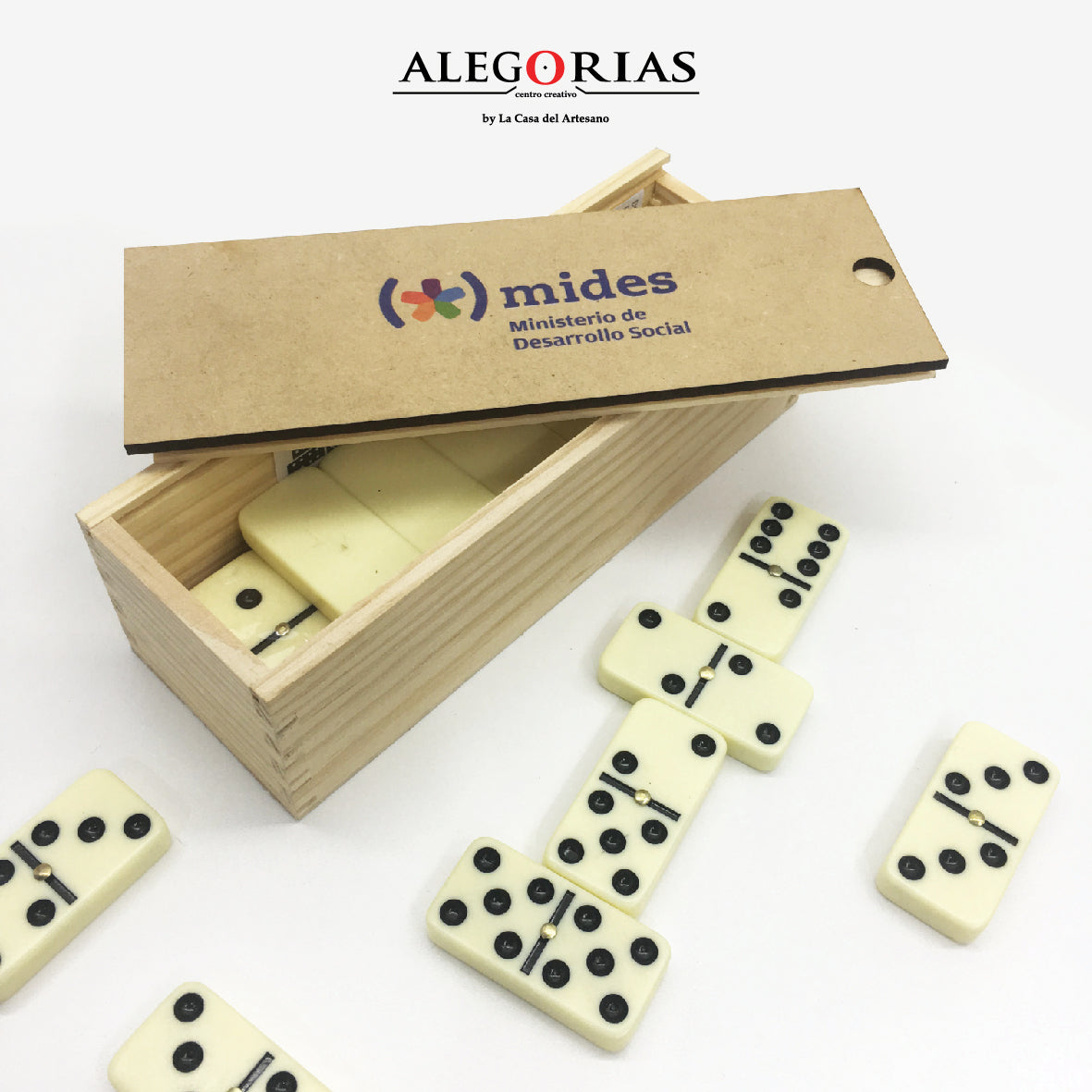 Juego de Dominó - Caja personalizada