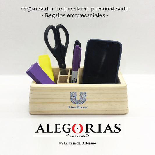 Organizador Escritorio en madera
