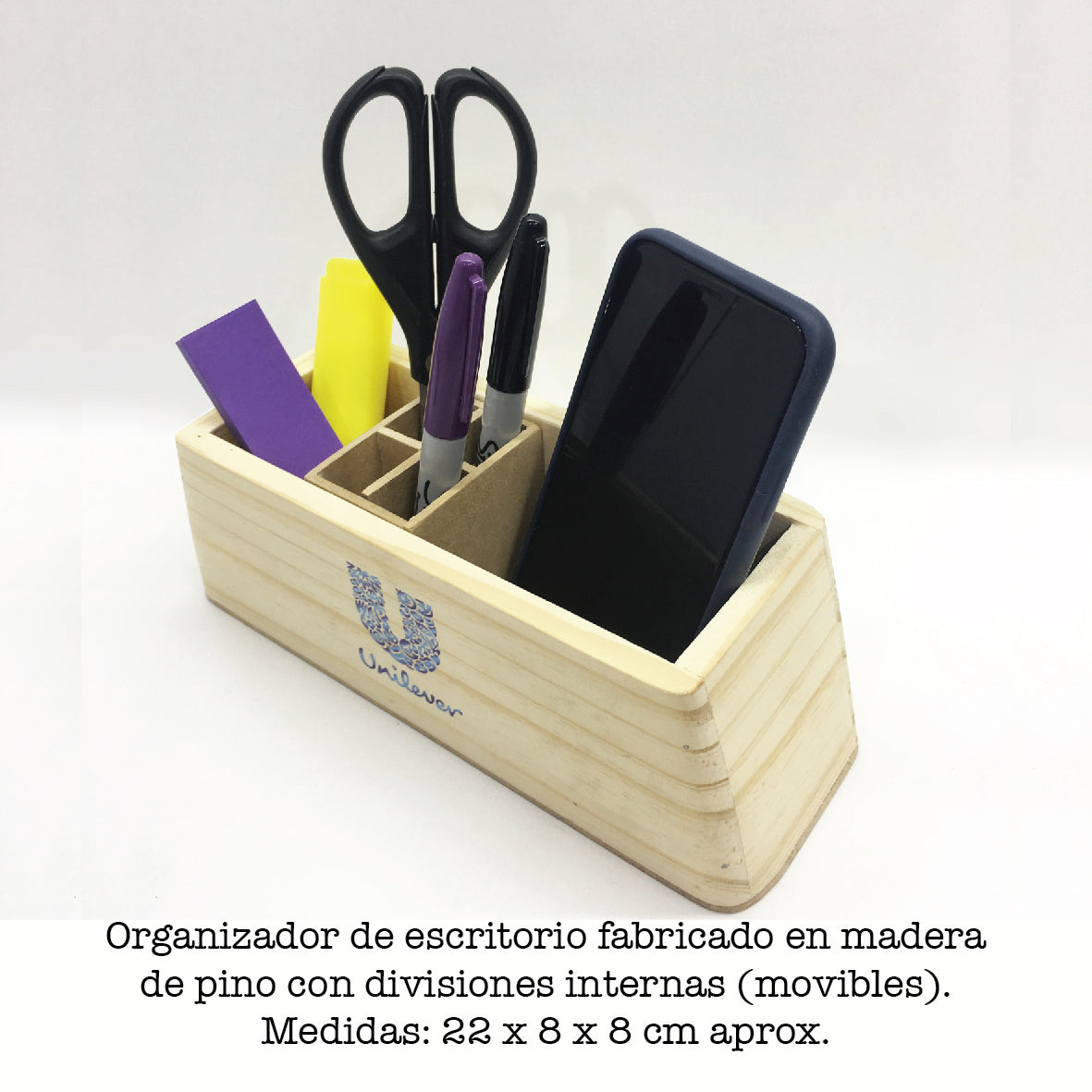 Organizador Escritorio en madera