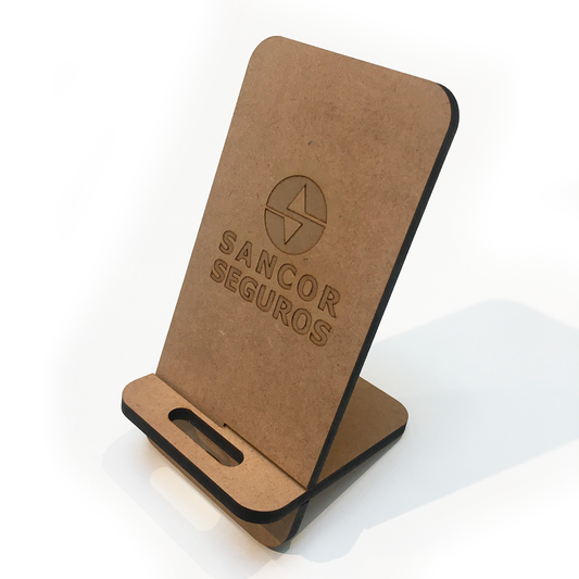 Soporte para celular de mdf