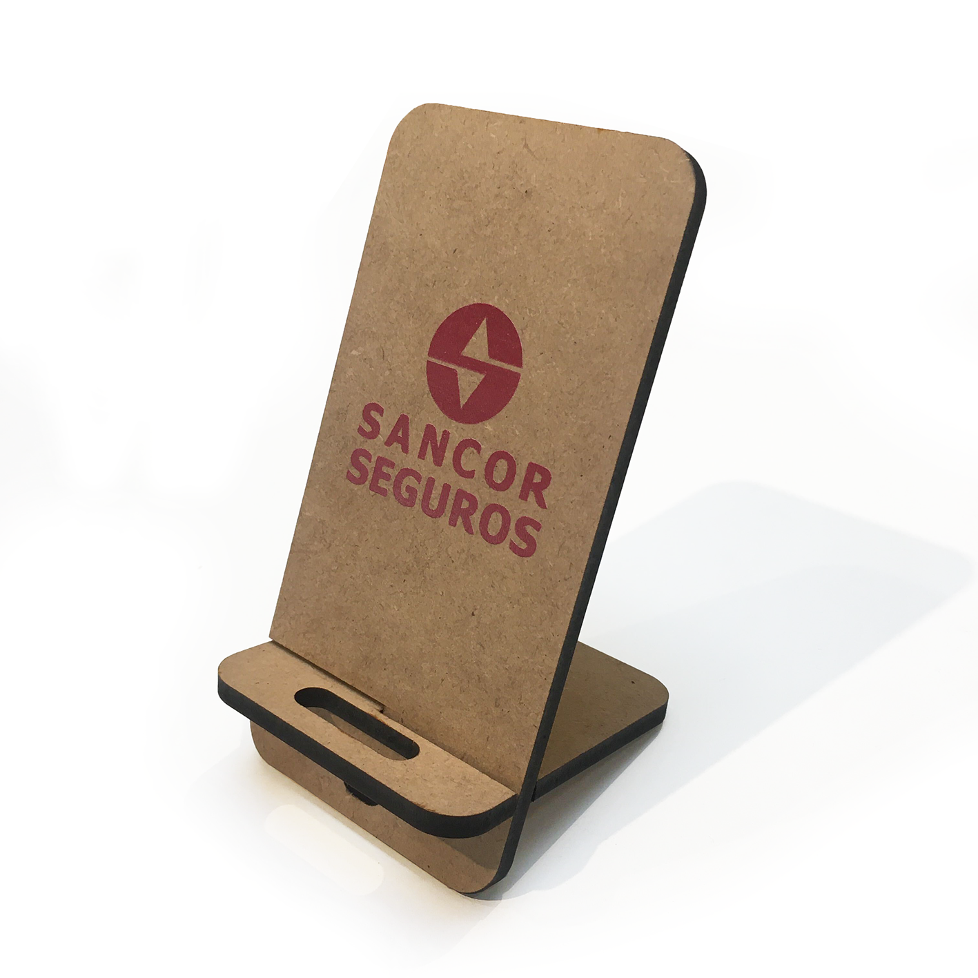 Soporte para celular de mdf