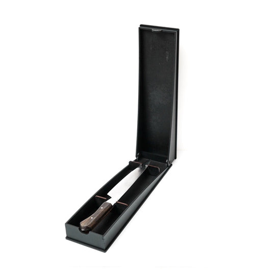 Caja Artesanal Cuchilla Pacífico. Logo personalizado, regalo empresarial.