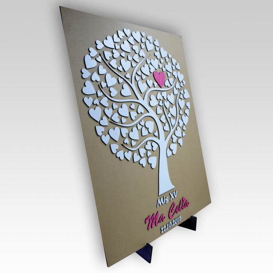 Porta Firmas "Arbol vertical"