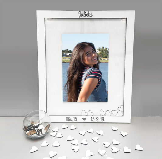 Porta Firmas con foto central